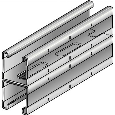 Профиль монтажный MQ-41D-R 6m