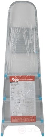 Steel ladder, 4 steps, weight 4.5 kg