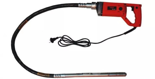 Deep vibrator GROSS VGP800/1/35 (vibrator with a flexible shaft of 1 meter and a mace of 35 mm. pendulum type)