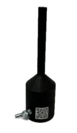 Standard narrowed gouge for a dynamic sledgehammer IB-UDC-vyk-01.01 (9 mm)