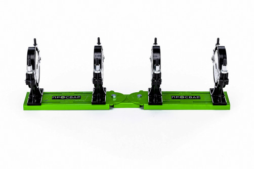 4-clamp positioner for electric coupling welding of pipes CLEARANCE (40-160 mm)