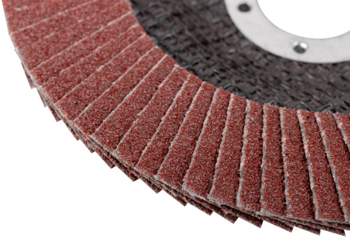 Круг лепестковый торцевой плоский 125 мм, P 80