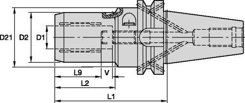 Гидравлический патрон BT50BHC20105M