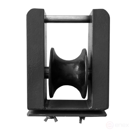 RM-1T mounting roller (mounted on a traverse up to 10 mm thick, coil made of impact-resistant polymer, cable diameter up to 50 mm) MALIEN