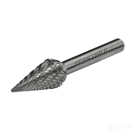 Borehole carbide PRACTICE type M conical,12 x 25 mm, shank 6 mm (644-573)