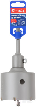 SDS Plus concrete crown, 80 mm, Cutop Profi