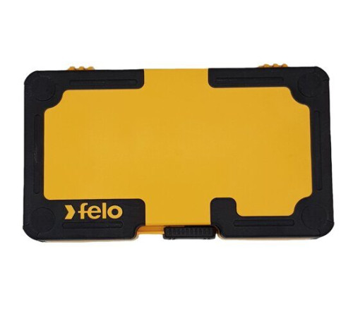 Felo Set of SL/PH/PZ/Tx bits and heads with Ergonic K rotary ratchet in a case, 20 pcs 06072006