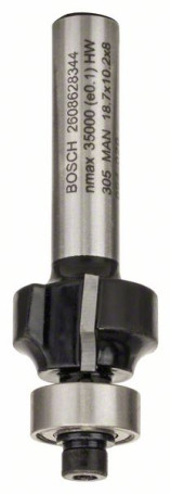 Cornice cutter 8 mm, R1 3 mm, L 10.2 mm, G 53 mm