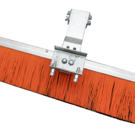 Крепление с комбинированной щеткой для стальной усиленной гладилки. Арт. 3004. Серия ПРОФИ