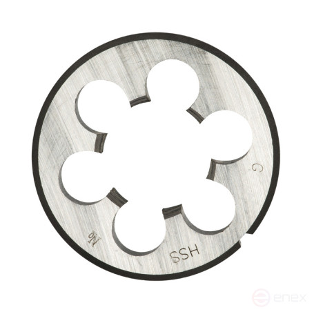 The die is 226 (26) inches. Expert G 1/2" (4341) Plastic box 1/48/96