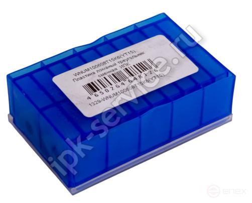 WNUM100608T15K6(YT15) Polyline Triangle Replacement Plate