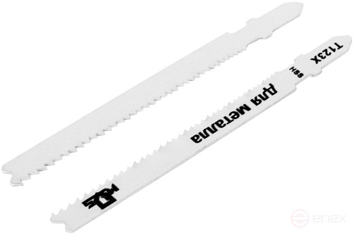 Полотна для эл. лобзика, T123X, универсальные, HSS, 100 мм, 2 шт.