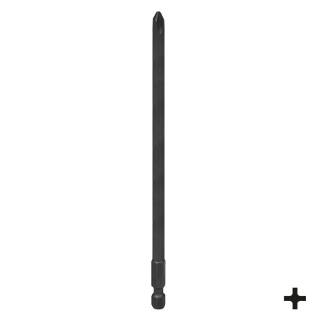 Вставка (бита) торцевая 1/4", Phillips, PH3, 150 мм, для шуруповерта KING TONY 711503P