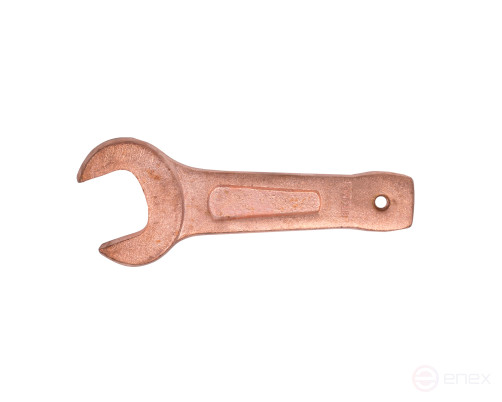 Ключ гаечный рожковый односторонний ударный 30 мм омеднение SITOMO