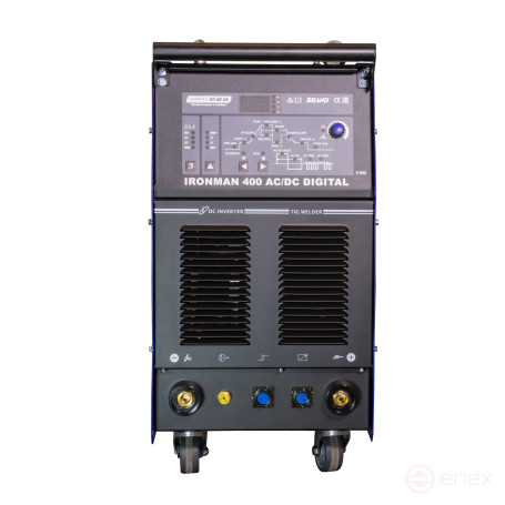 Industrial argon arc welding machine AuroraPRO IRONMAN 400 AC/DC DIGITAL (TIG+MMA) + NAKS certificate