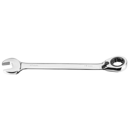 Key combined with ratchet 17 mm, 09-329