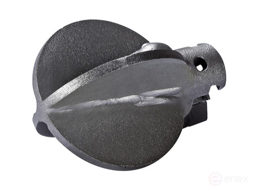 Шарообразная фреза с муфтой 22 мм /диаметр насадки 95 мм (четырехгранная)