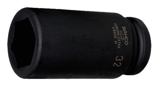 3/4 Ударная торцевая головка удлиненная 6-гранная, 1.1/16