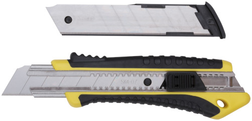 Technical knife 25 mm reinforced rubberized