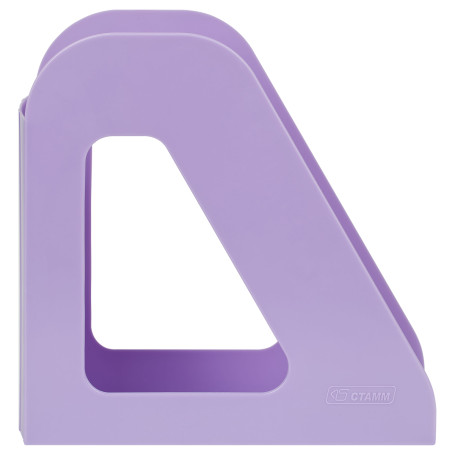 Paper tray vertical STAMP "Favorite", purple, width 90mm