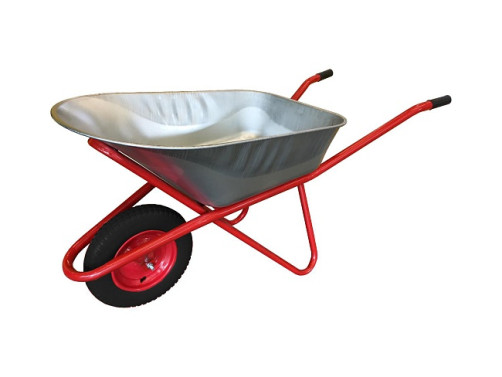 Industrialist 1-wheeled construction wheelbarrow, 110 liters (pneumatic wheel)