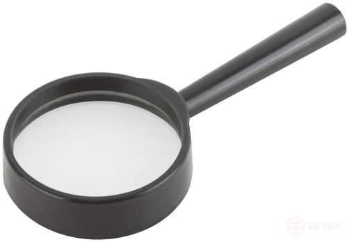 Screwdriver with bits for precision work, 33 CrV bits, 175 mm flexible adapter, magnifying glass, plastic box