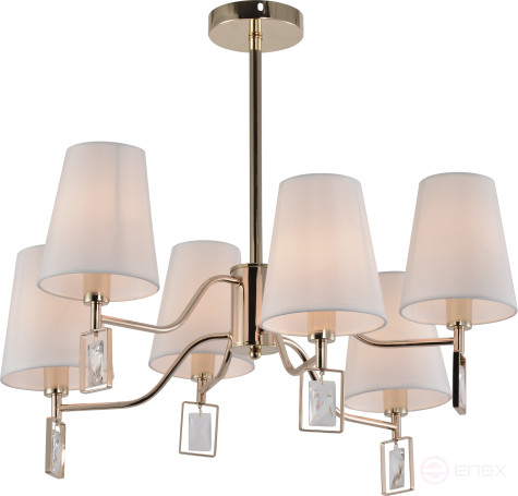 Rivoli Cristal Chandelier 2095-306 6 x E14 40W classic