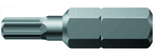 840/1 Z Hex-Plus BO бита под внутренний шестигранник, с отверстием под штифт, вязкая твёрдость, хвостовик 1/4" C 6.3, 6 x 25 мм