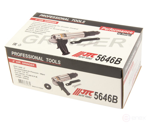 Машина углошлифовальная 4" 100мм JTC