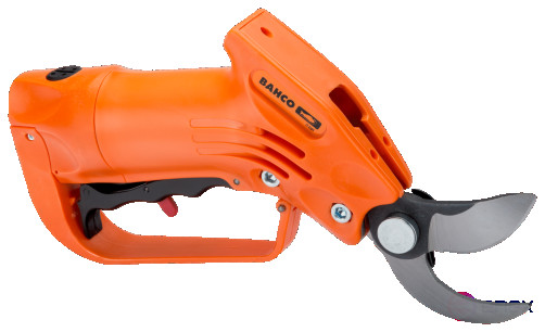 Pneumatic pruner with one cutting blade
