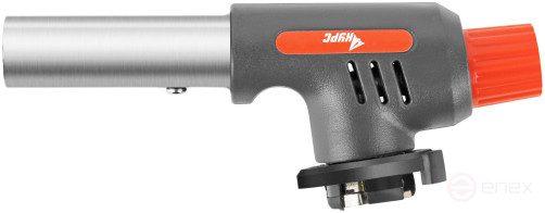 Gas burner with piezo ignition