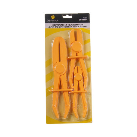 ER-86224 Set of rubber hose clamps (3 pcs) EUREKA 1/6/36