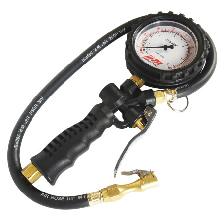 Tire pressure gauge 3-function 90PSI (6 bar) JTC
