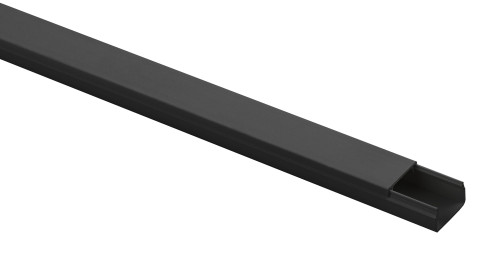 Cable channel ERA KK-B-15-10 black 15x10mm