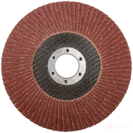 Круг лепестковый торцевой 125 Р40 Атака (коричневый)