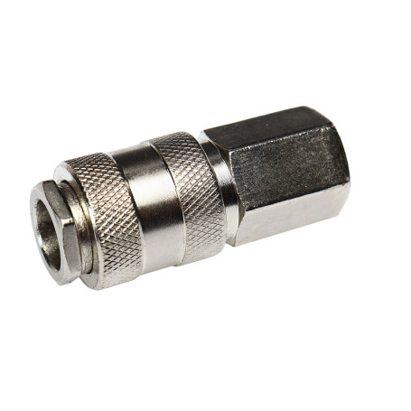 Быстроразъем пневматический ER-SE1-2SF:с клапаном с внутренней резьбой 1/4" ЭВРИКА /1/10