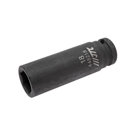 Головка торцевая ударная глубокая 6-гранная 1/2" х 18мм, длина 82мм JTC /1/10/100