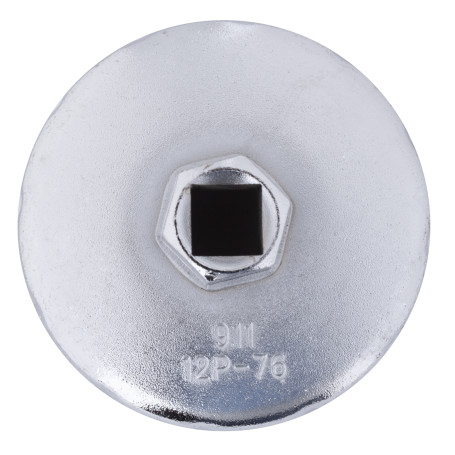 Съемник масляного фильтра чашка 12-гранная 76мм AV Steel AV-920139