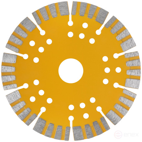 Диск отрезной алмазный "Турбо Сегмент", CUTOP profi plus, 125х2,5х13х22,2мм