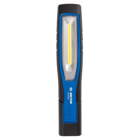LED flashlight, hinged, magnet, 1+1 elements, Li-Ion, 3.7V KING TONY 9TA242A