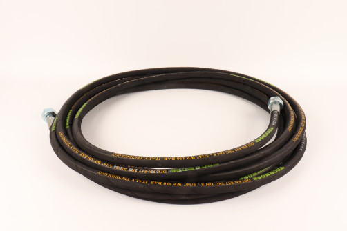 ACG Шланг для АВД 15 м облегченный 2-х оплеточный 2SC d-8мм (гайка металл 22х1,5 - 22х1,5) 1027153