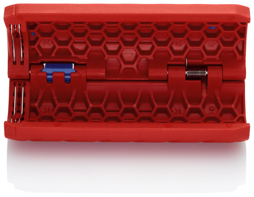 KNIPEX TwistCut труборез для гофротрубы Ø 13 - 32 мм, L-100 мм, держатель