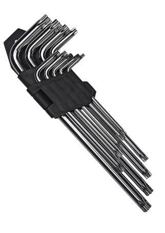 Set of imbus keys VertexTools asterisks 9 pcs 22 cm