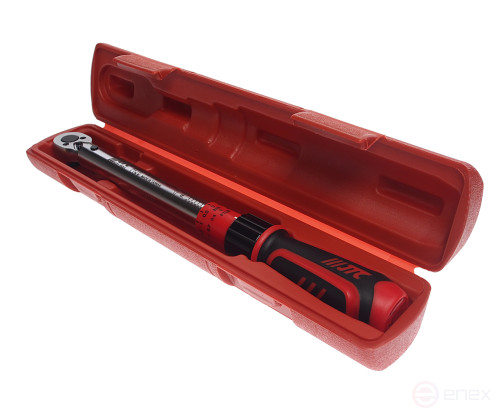 Ключ динамометрический 3/8" 10-60Нм 320мм двухстороннего действия JTC