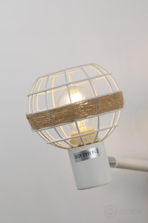 Rivoli Anselma 7034-702 spot wall and ceiling lamp 2 x E14 40 W rotary