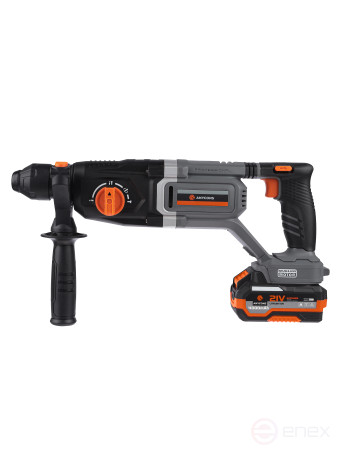 Бесщеточный перфоратор Anycons, 2,8 Дж, 21В, 1 акб, AC-H509 SDS+, AC-H5091