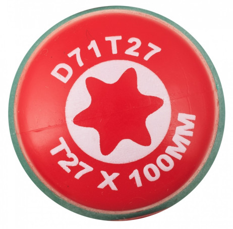 D71T27 Отвертка стержневая TORX® ANTI-SLIP GRIP, T27х100