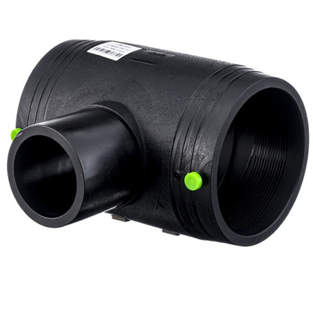 Electric welded transition tee 160x110 mm PE 100 SDR 11