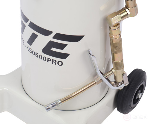 Нагнетатель смазки (солидолонагнетатель) пневматический 13кг GTE