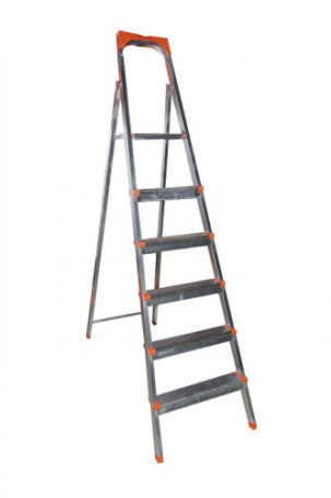 The stepladder is made of steel plates. "Anchor" 6 steps